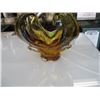 Image 2 : GREENISH GOLD ART GLASS DISH