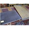 Image 8 : SOLID WOOD HARDENED DINING TABLE WITH 6 CHAIRS & MATCHING CHINA CABINET & SOUND PADS FOR TABLE