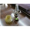 Image 2 : SMALL OIL LANTERN & SET OF BEAR FIGURINE COASTERS