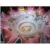 Image 2 : PAIR OF PINK & WHITE FLUTED EDGE BOWLS