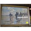 Image 1 : JOHN S. SARGEANT FRAMED PRINT OF LADIES ON THE BEACH