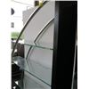 Image 3 : MODERN CURVED BAR GLASS SHELF UNIT