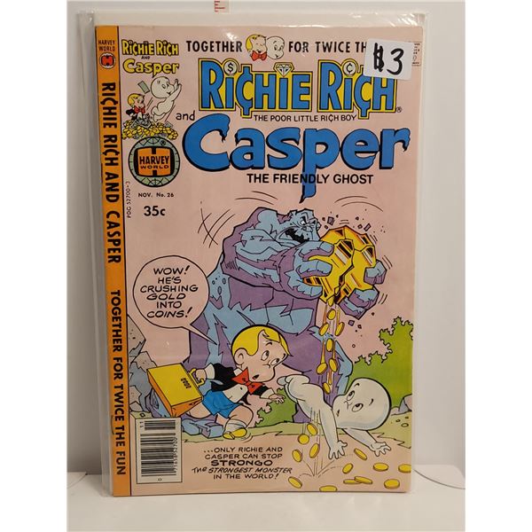 1978, Richie Rich, Casper, No 26, 35 Cents