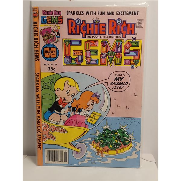 1978, Richie Rich, Gems, No 24, 35 Cents