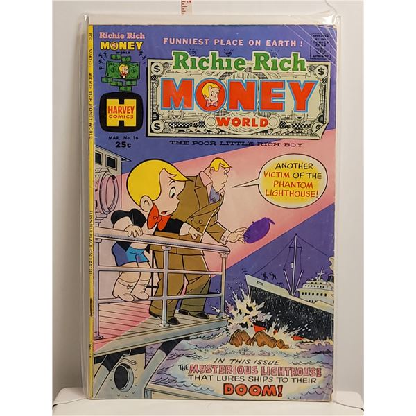 1975, Richie Rich, Money World, No 16, 25 Cents