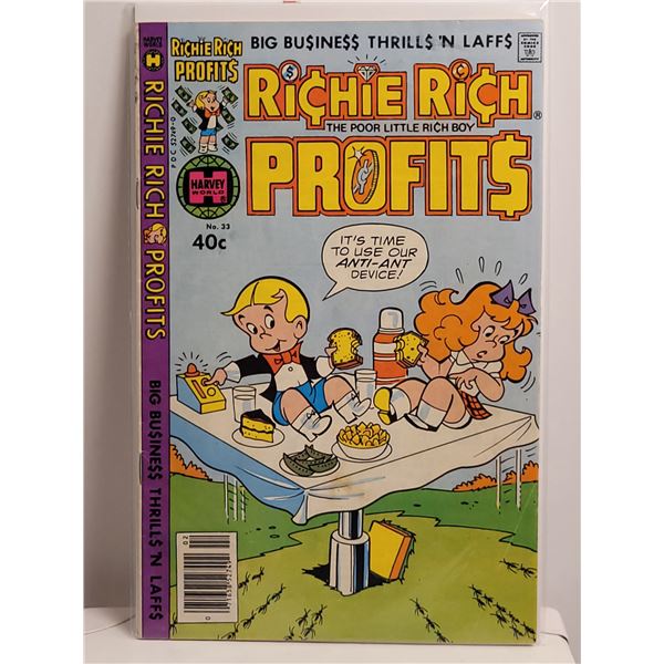 1980, Richie Rich, Profits No 33, 40 Cents
