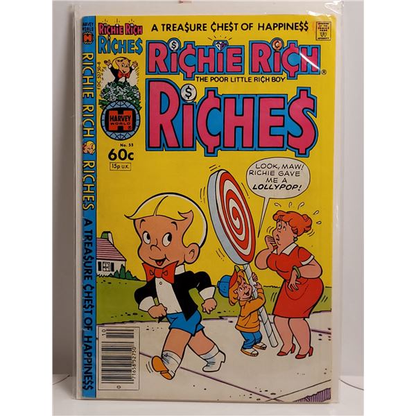 1981, Richie Rich, Riches, No 55, 60 Cents