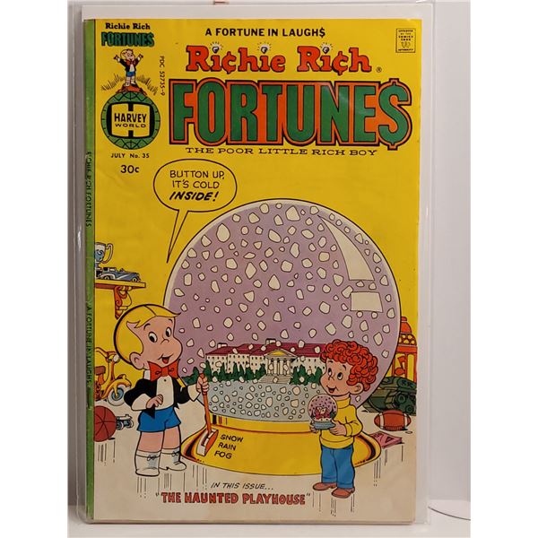 1977, Richie Rich, Fortunes, No 35, 30 Cents