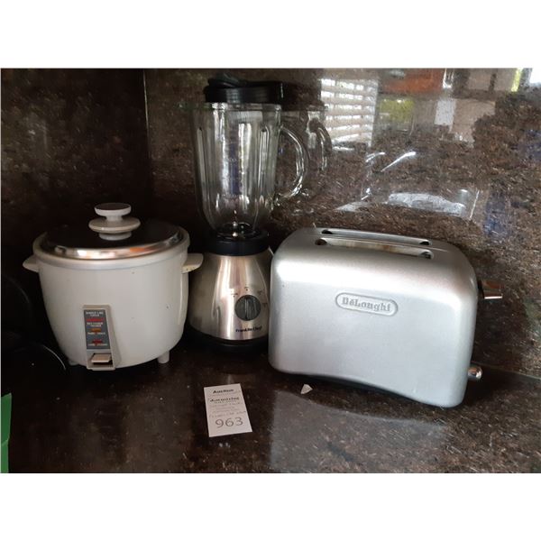 Delonghi Toaster, Franklin Blender & More A