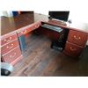 Image 5 : Kaufman L Shaped Desk & Office Chair Cat C