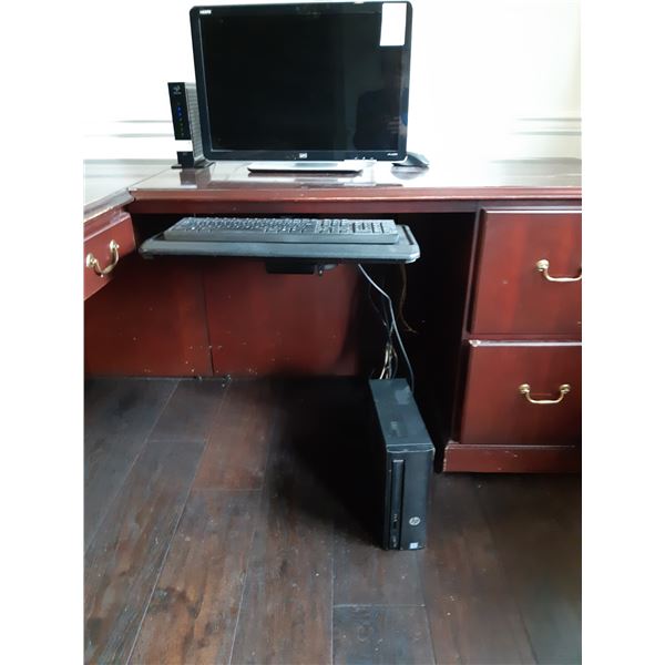 HP Computer, Monitor Keyboard & Mouse Cat B