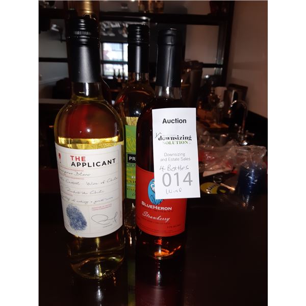 4 Bottles of Wine Cat A