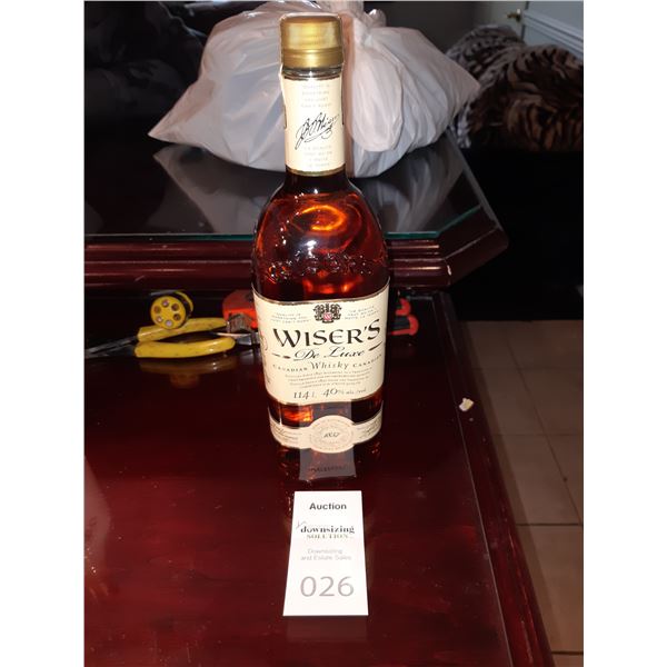 Wiser's De  Luxe Whiskey Cat A
