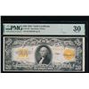 Image 1 : 1922 $20 Gold Certificate PMG 30