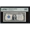 Image 1 : 1928B $1 Silver Certificate PMG 64EPQ