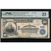 Image 1 : 1902 $10 Doylestown PA National PMG 25