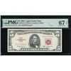 Image 1 : 1963 $5 Legal Tender Note PMG 67EPQ