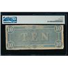 Image 2 : 1864 $10 T-68 Confederate PMG 20
