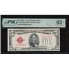 Image 1 : 1928E $5 Legal Tender Note PMG 65EPQ