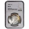 Image 1 : 1880-S $1 Morgan Silver Dollar NGC MS65