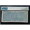 Image 2 : 1864 $10 T-68 Confederate PMG 25