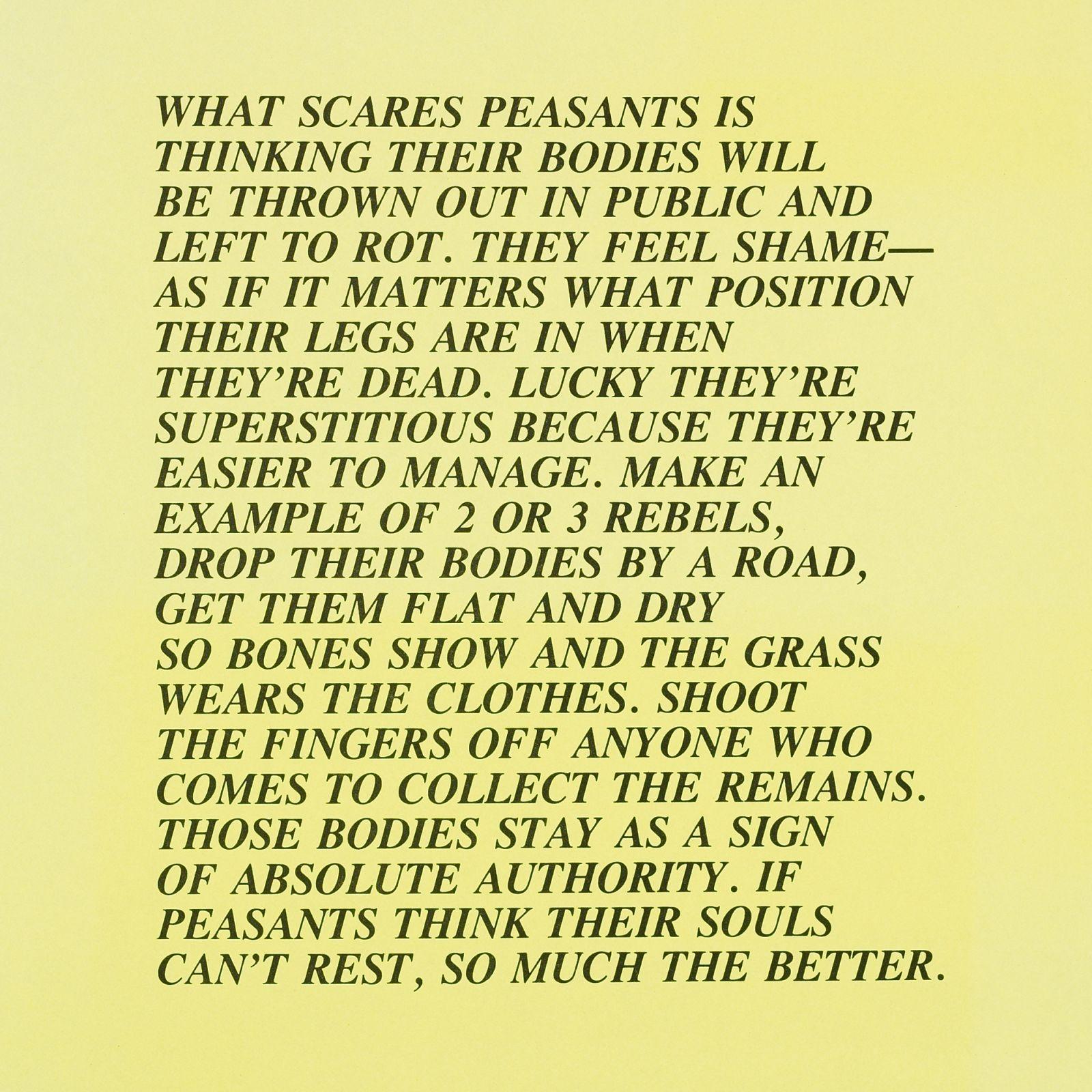 Jenny holzer inflammatory essays