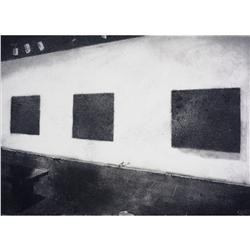 Vik Muniz Ad Reinhardt (from Pictures of Dust series)