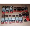 Image 1 : Lot of (17) Fuji Mushroom Reset Red Push Buttons