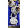 Image 1 : Lot of (6) NEW 2-1/2" WARD Manufacturing Galvanized Steel Pipe Unions