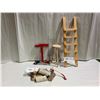 Image 1 : Pinocchio - Stool, Ladder, Wood Axe, Logs, Saws