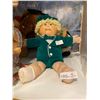 Image 1 : Cabbage Patch Kids - Blonde Boy 1978 Coleco (Green)