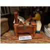 Image 1 : Prairie Homestead - 1890s Washing Machine & Churn Sculpted by Fred Molding with Lady Attached