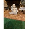 Image 4 : Prairie Homestead - Porcelain Baby in Bathtub, 1800s Hand Carved Man & Woman