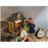Image 3 : Just in Time for Shipment - Wooden House, Wooden Seamen (4) & Wooden Ladies (3)