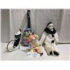 Image 1 : Carnival Ride - Porcelain Jester Doll & More