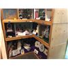 Image 2 : Wooden Display Case (Large Corner Unit)