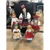 5 Ethnic Dolls