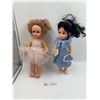 Tear Drop Flower Shop - Girl Doll in Tutu and Gladys' Hat Shop - Girl in Blue Outfit