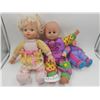 Image 2 : Three Collectible Dolls 12" Tall Plus Smaller Doll