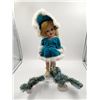 Image 1 : Skater Girl Doll in Blue Winter Dress