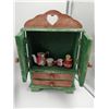 Image 2 : Miniature Electrical Musical Stove and 2 x Miniature China Hutches