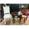 Image 1 : 2 x Miniature Chairs and Round Coffee Table