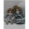 Image 1 : Porcelain Girl Doll and Gorham Miss October Doll
