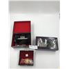 Image 1 : Miniature Cornet, Music Box Piano, and Box w/ Tuba Instrument Pieces