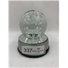 Image 1 : 4" Glass Orb and Working Turntable Light