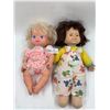 Image 2 : 2 x 12" Soft-Body Zaccar Baby Dolls, a 13" Baby All Gone, and 14" Soft-Body Girl Doll in Overalls