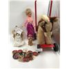 Image 1 : Guadalajara Doll With Accessories Princess Doll And Push Pony Mini Dolls With Chair