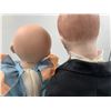 Image 2 : Two Porcelain Dolls With Stands