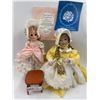 Image 1 : The Wonderful World Of Effanbees Dolls Little Bo Peep, Yalonda Bella Girl Doll w/ Chair