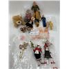 Image 1 : Collection of Assorted Miniature Dolls and Ornaments